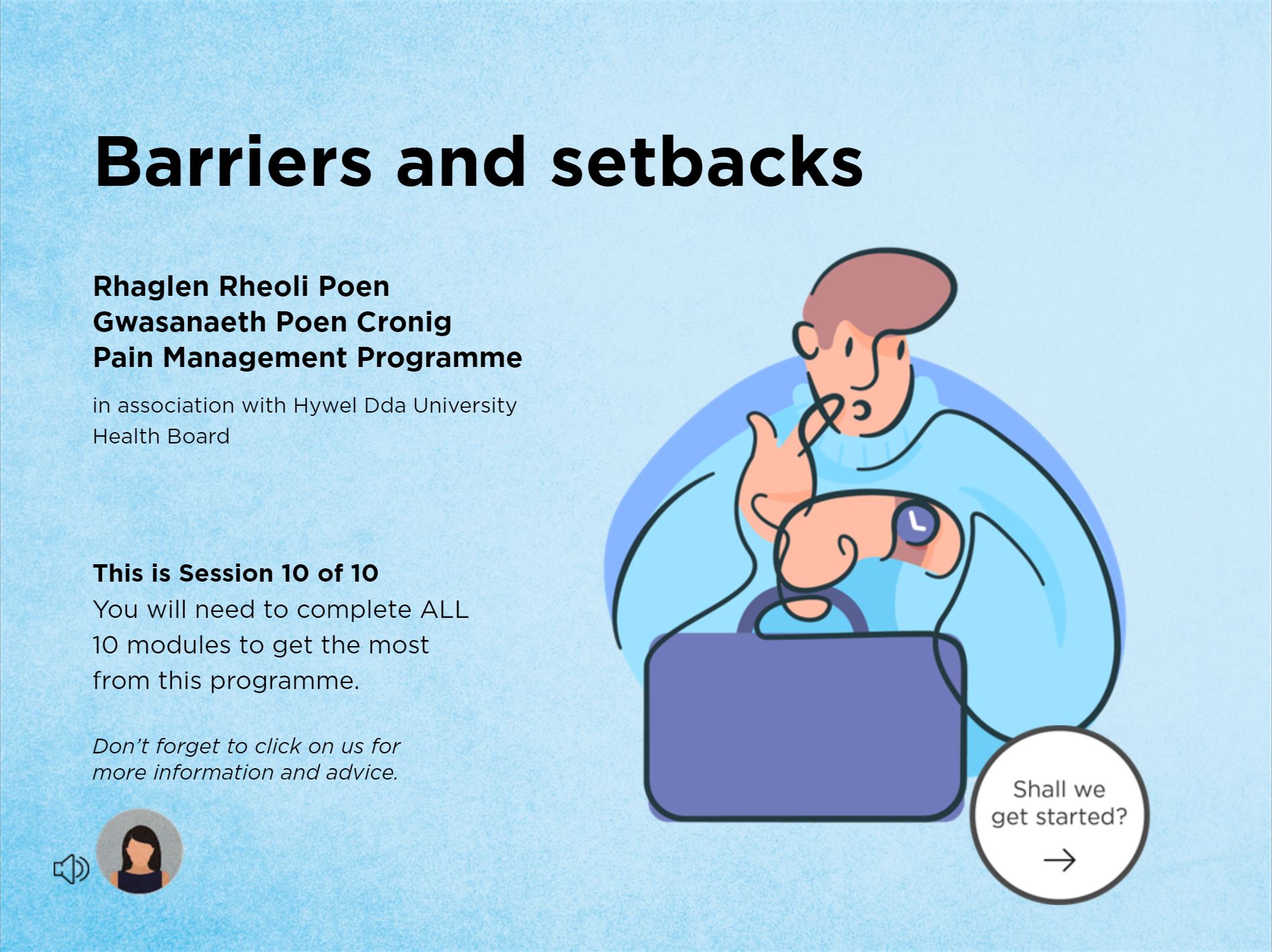 Module 10: Barriers and Setbacks