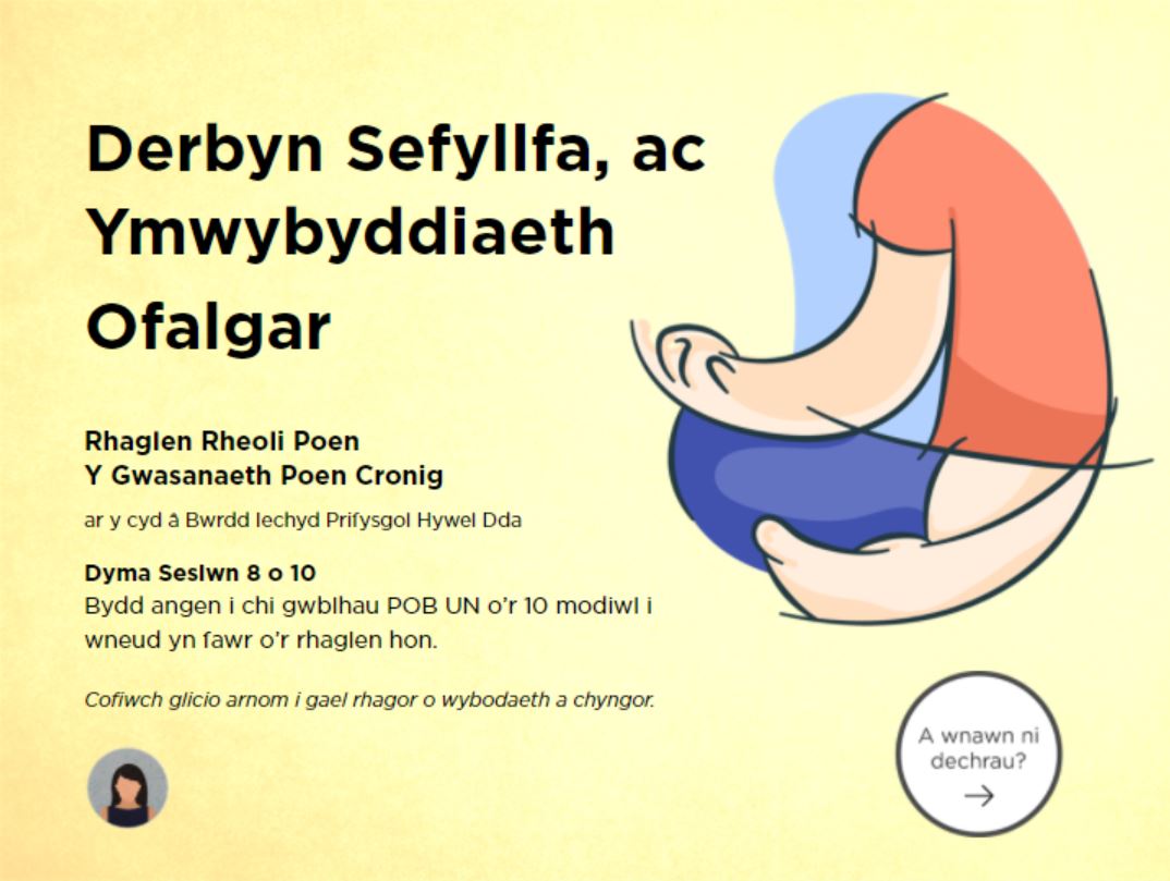 Modiwl 08: Derbyn ac Ymwybyddiaeth Ofalgar